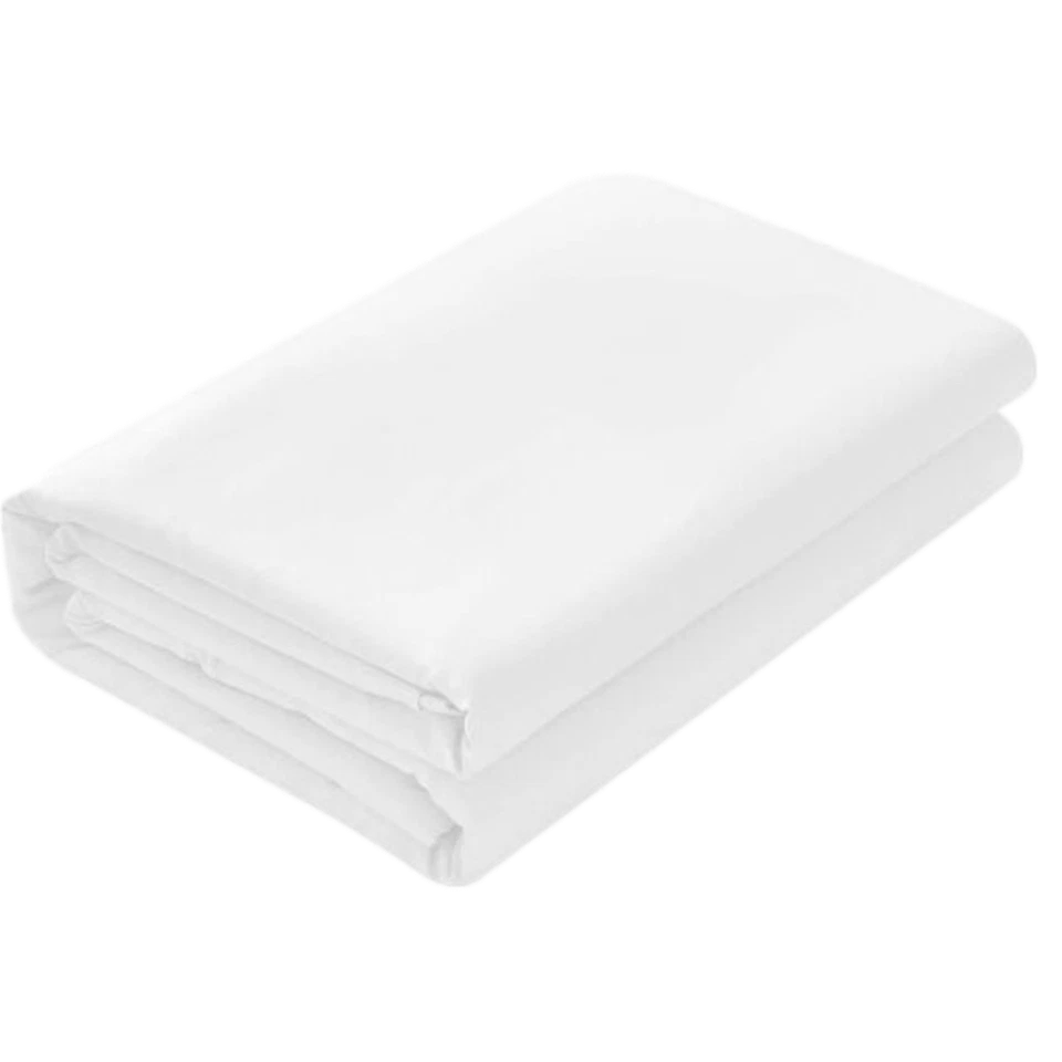 Juego de edredón de 3 piezas Embrace Collection 100 % algodón Supima ropa de cama de hotel blanco Foto 3 de 4