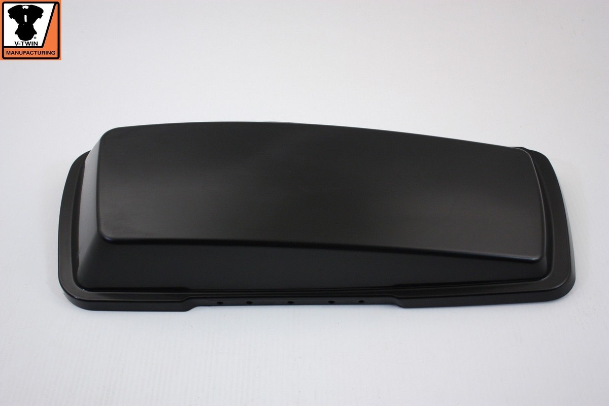 【新品】EVOLUTION MOUNTAIN BUSH LID Left Saddlebag Lid EVO Evolution TC-88 Touring Bagger Rubber Mount