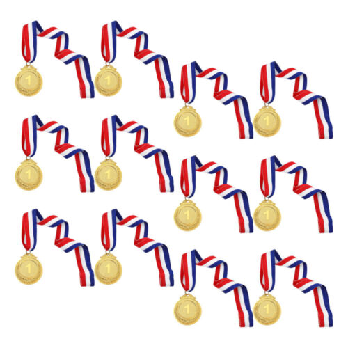 12 Pcs Digitale Medaillen Kind Meisterschaftsmedaillen Preis Masse