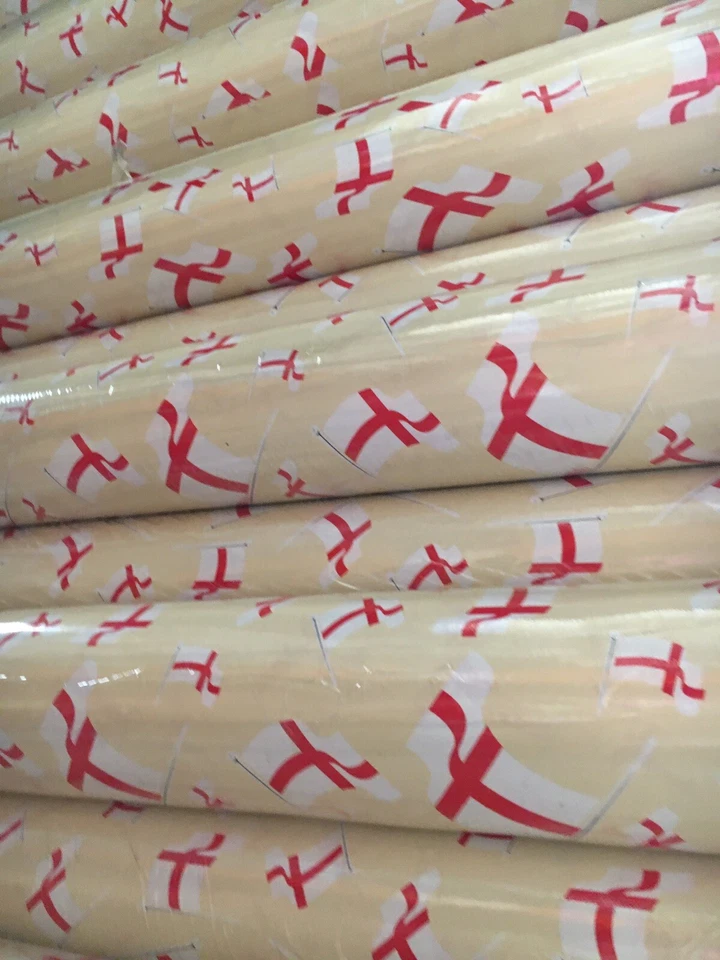 England George Cross 2m PIECES WIPEABLE VINYL PVC WIPE CLEAN TABLECLOTH Jubilee - Image 2 of 2