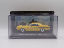 DEAGOSTINI DODGE CHALLENGER R/T 440 (1970) YELLOW MINT BOXED STILL SEALED 1:43