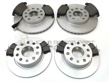 VW GOLF MK5 2.0 GT TDI 140BHP FRONT & REAR BRAKE DISCS & PADS CHECK SIZE