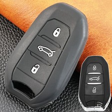 Für Peugeot Citroen C5 C6 C3 3 Tasten Silikon Autoschlüssel Schutzhülle Gehäuse.