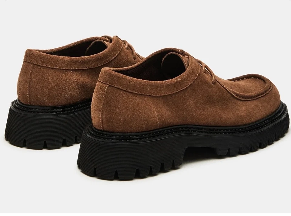 Zapato para hombre Steve Madden's KalKin de gamuza camel Foto 3 de 4