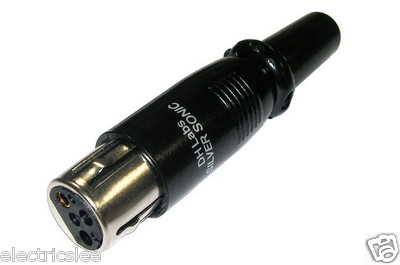 1pcs - DH-Labs Silver Sonic Ultimate XLR female connector - CANNON