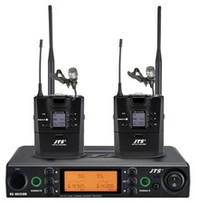 Ch38 Dual Channel Uhf Wireless Bodypack System - Ru-8012db+ru-g3tb+cm-501 Ch38