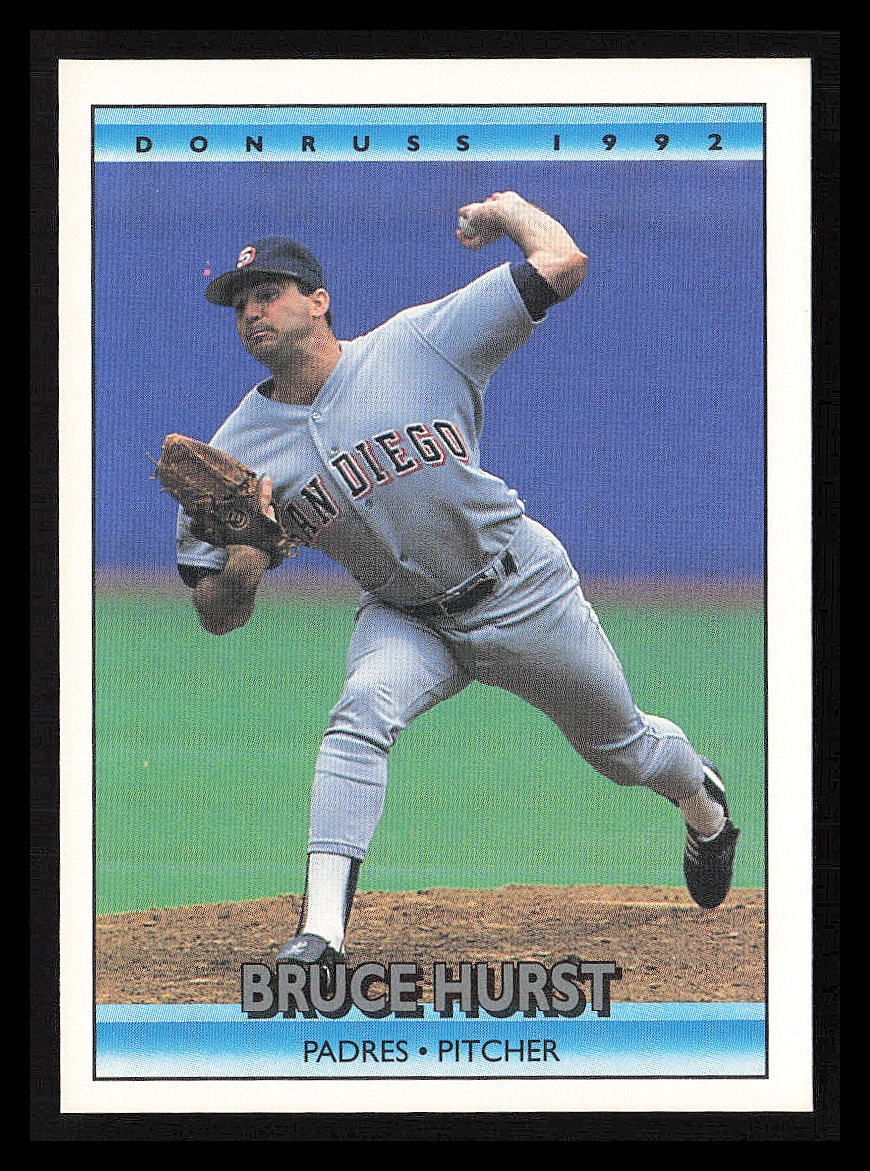 Bruce Hurst 1992 Donruss #123  San Diego Padres