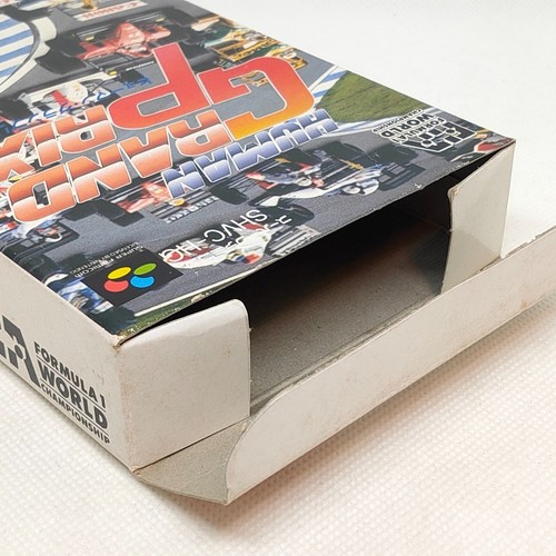 Human Grand Prix 1992 Nintendo Super Famicom SFC SNES FOCA Official Game - Afbeelding 13 van 24