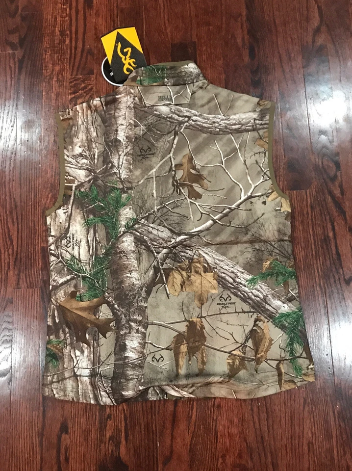 New Mens Browning Mercury Camo Vest Small - Image 3 of 3