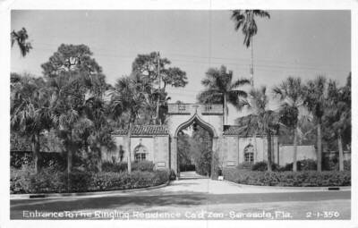 #ad Entrance to the Ringling Residence Ca#x27;d#x27;zan Sarasota Fl 2 I 356 $0.99