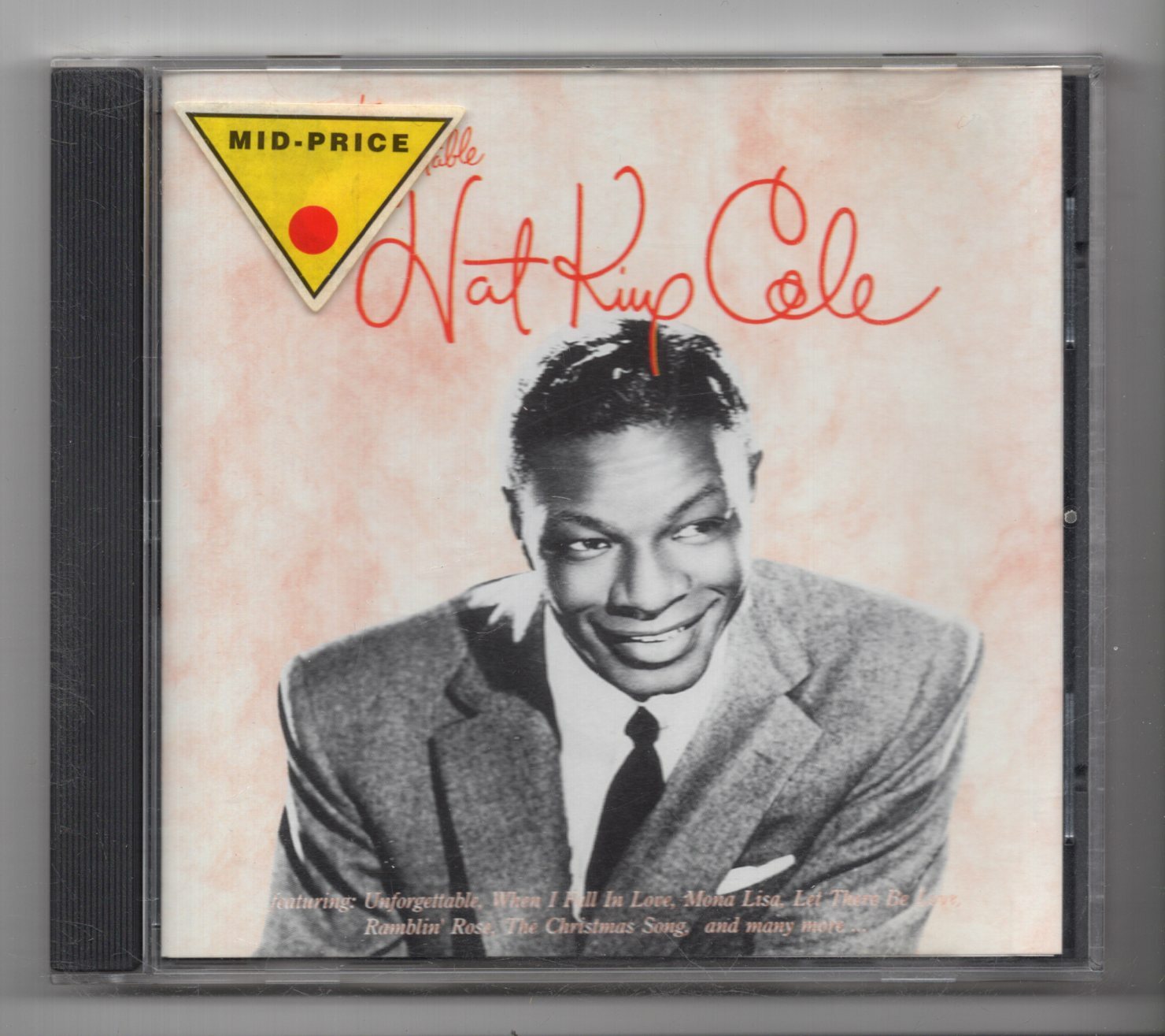 (KN451) Nat King Cole, The Unforgettable - 1991 CD
