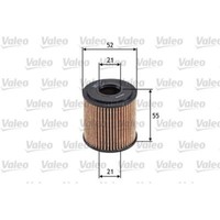 Valeo ÖLfilter 586540 Passend FüR Smart Fortwo Coupe 0.8 CDI 0.7