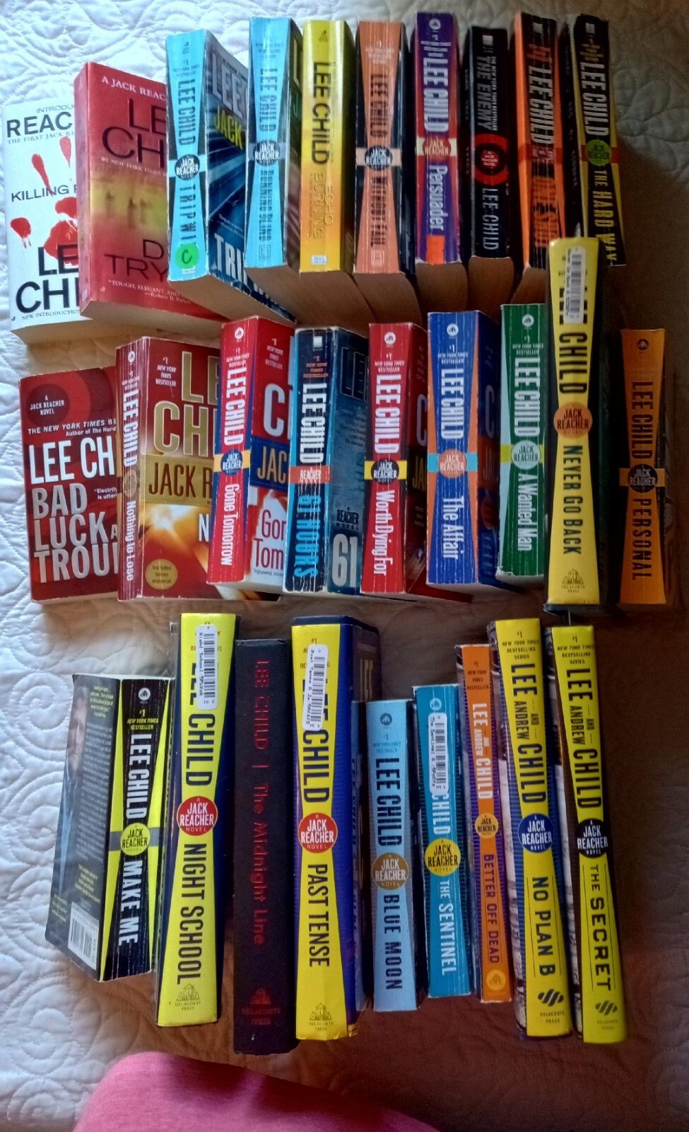 Jack Reacher Complete Series Paperback and Hard Cover Set 128 Books Lee Child eBay