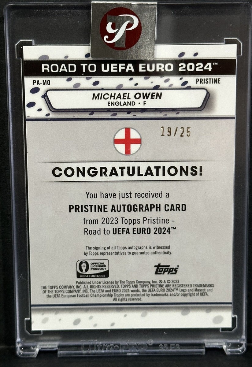 シングルカード Topps - topps / Michael Owen JERSEY card 2022-23 Topps Liverpool Lineage Steven Gerrard Michael Owen