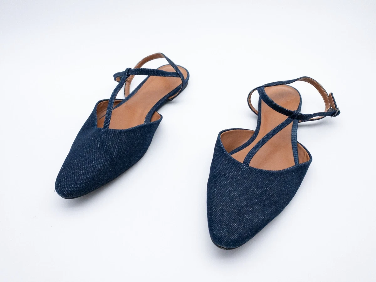 Chaussures Plates Femme Next Bout Ouvert - Taille UK 5, Occasion, Style "peep Toes"