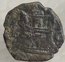1500’s Spanish Coin 1566-1598 King Philip Blanca Authentic Pirate Era Rare