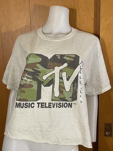 New MTV MUSIC TELEVISION CAMOUFLAGE 