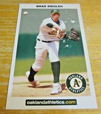 Brad Ziegler Oakland Athletics Team Issue 4