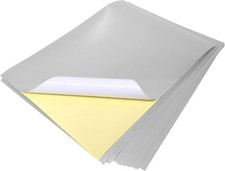 A4 Sheets Metallic Gold Colour Laser Printable Self Adhesive Sticky Sticker