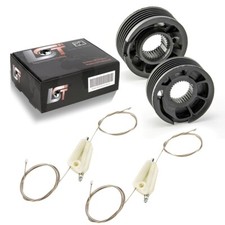 2x Fensterheber elektrisch RepSatz Seilzug Rolle hinten für MINI CABRIO R52 R57