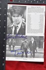 TREAT WILLIAMS JERRY ORBACH IN PERSON signed autograph page photo SCREEN WORLD — photo 2