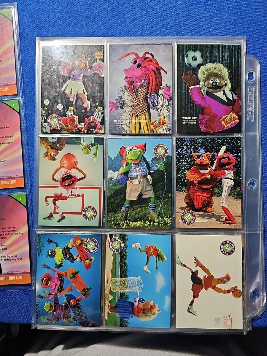 1993 - Jim Henson's Muppet Complete Card Set Of 60 + 1993 - Jim Henson's Muppet Complete Card Set Of 60 +