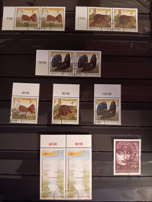 Lote Sellos Austria año 1981 y  1982 cto y usado, bloques de 4 y 2 (ver 3 fotos)
