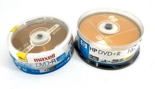 35 DVD-R Writeable Discs - 2 Brand New Spindles!
