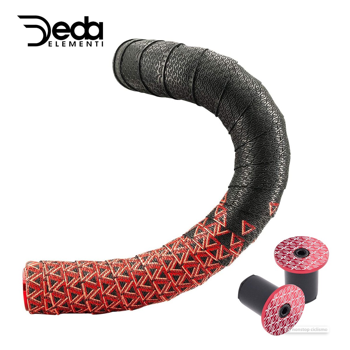 Deda Elementi LOOP Handlebar Tape BLACK/RED