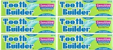 Squigle Tooth Builder Sensitive Toothpaste, Prevents Canker Sore - 4 Oz - 6-Pack