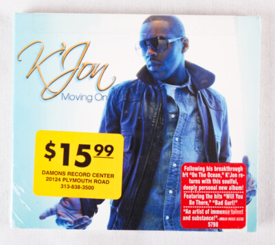 NEW Moving On by K'Jon, Sealed CD w Hype Sticker