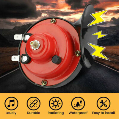 12V car horn 300DB super loud train horn waterproof for cars motorcycle trucks