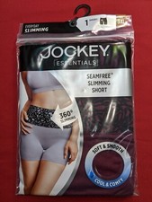 Jockey Womens Everyday Seamfree Slimming Slip Short Panty size S M XXL 3XL NIP
