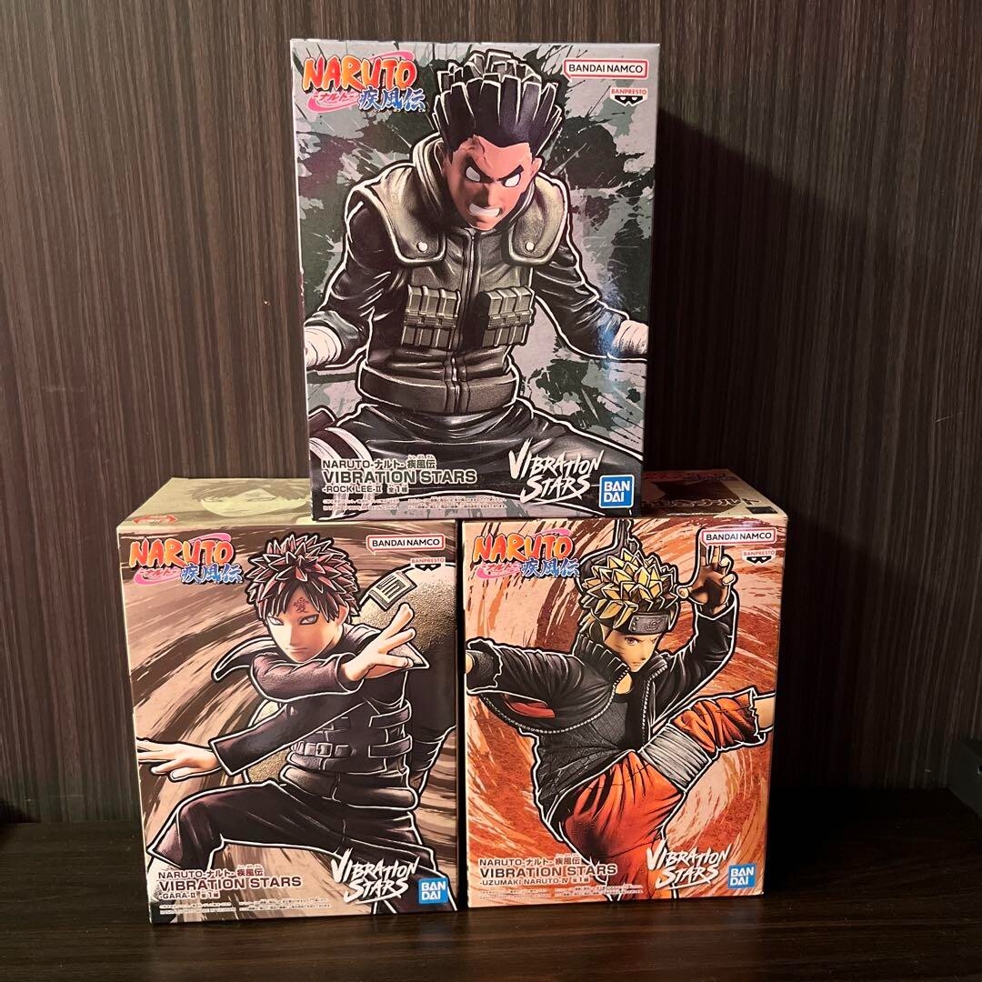 エフェクトレムフィギュア- VIBRATION STARS NARUTO3セット Naruto VIBRATION STARS Figure Set of 3 one item only From