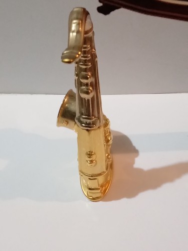 Clock Miniature - Royale Saxophone Quartz Japanese Movement - Picture 2 of 5