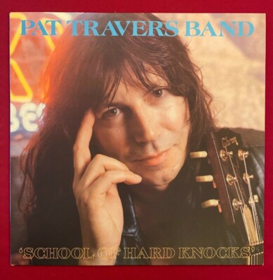 Pat Travers Band    School Of Hard Knocks - Vinyl, LP-Episode Records   LUSLP4 