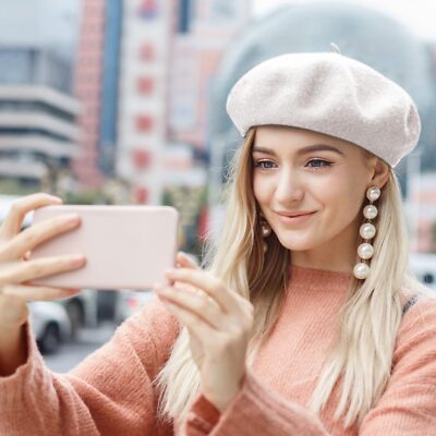 French Beret Hats for Women - Classic and Stylish 7 1/8-7 3