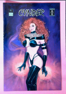 Cynder #1~Immortelle 1995~Liefeld Centerfold~High Grade