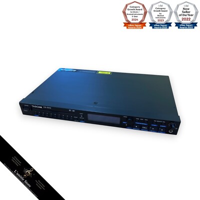 Tascam CD-500 Single-Rackspace Disc CD Player CD500 Black