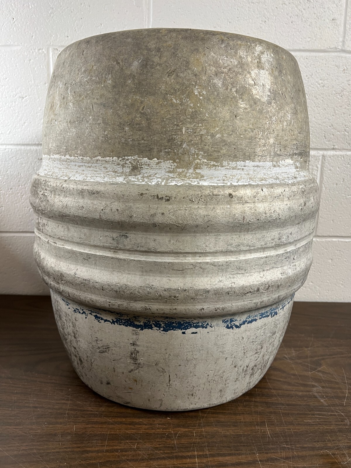 15.5 GALLON POTBELLY VINTAGE ANTIQUE BEER KEG FRED KOCH BREWERY DUNKIRK