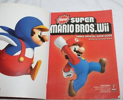 New Super Mario Bros Wii Prima Official Game Guide Premier Edition Nintendo  Wii