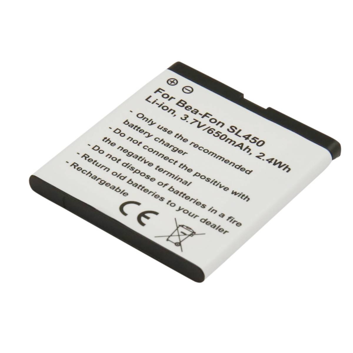 Batterie Bea-Fon SL560 Avizar 650mAh pour téléphoner de longues heures en voyage