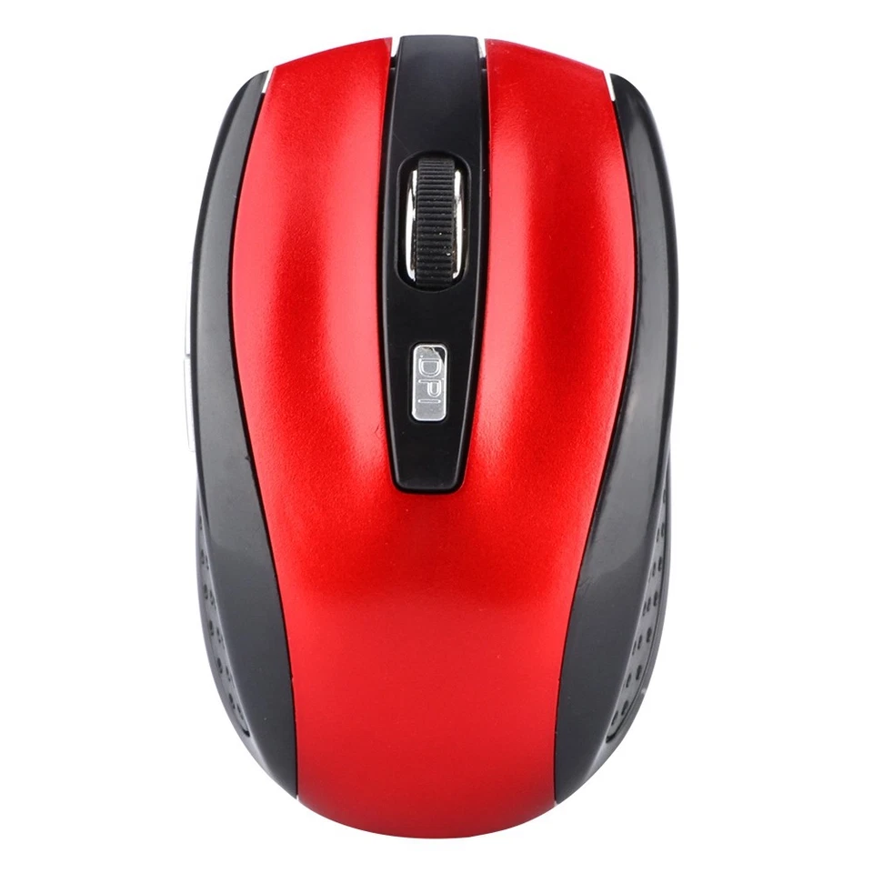 6D Ultra Thin 2.4G 1200DPI USB Wireless Mouse Ergonomic Optical Positioning - Image 3 of 4