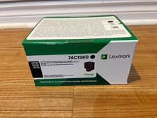 New Genuine Lexmark 74C1SK0 CX725 CS725 CS720 Black Toner Cartridge