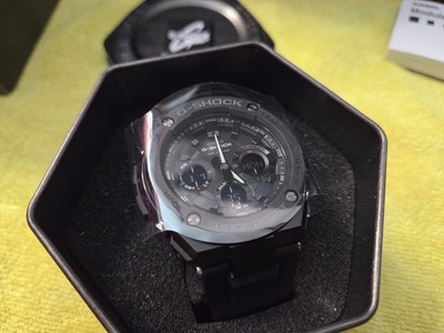 Casio G-Shock Black Watch 5445 - GSTS100G1B New, Open Box