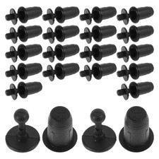 20 Set Durable Plastic Speaker Grill Clips for Audio Mesh Panel Mounting Black