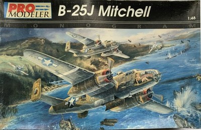 Pro Modeller B-25J Mitchell Modellbausatz 1:48