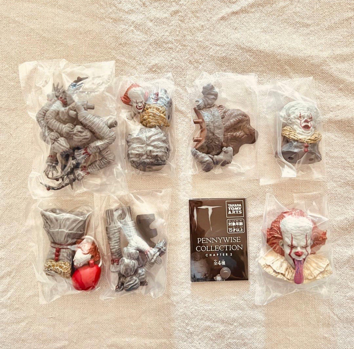 IT Pennywise Chapter 2 Horror Figure Collection Full Set of 4