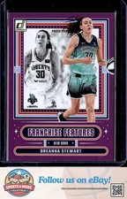 2025 Donruss WNBA #10 Breanna Stewart Franchise Features Press Proof Purple