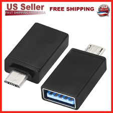 LOT Durable Micro USB OTG Host Adapter Male to 3.0 Female For Android Tablet